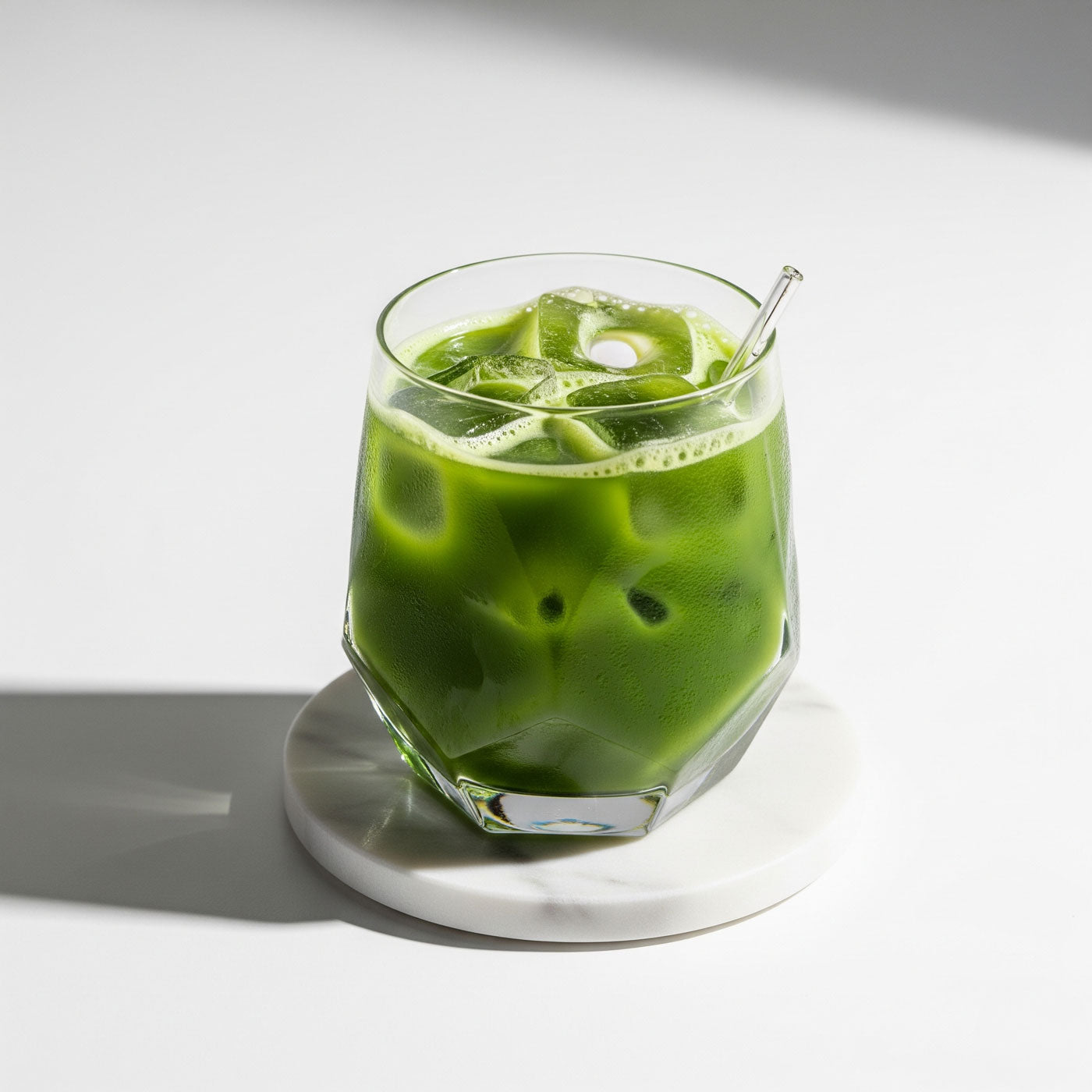 Iced Matcha at the Co Bar of Co Embassy Nicosia Cyprus